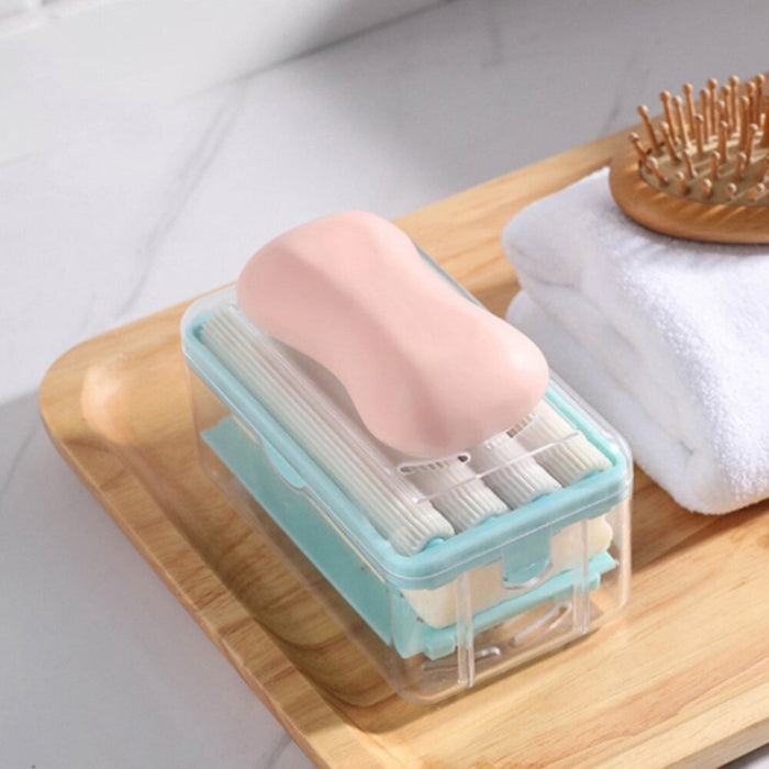 Soap Dispenser – 2-in-1 Portable Foaming with Roller | VelvetBubbles