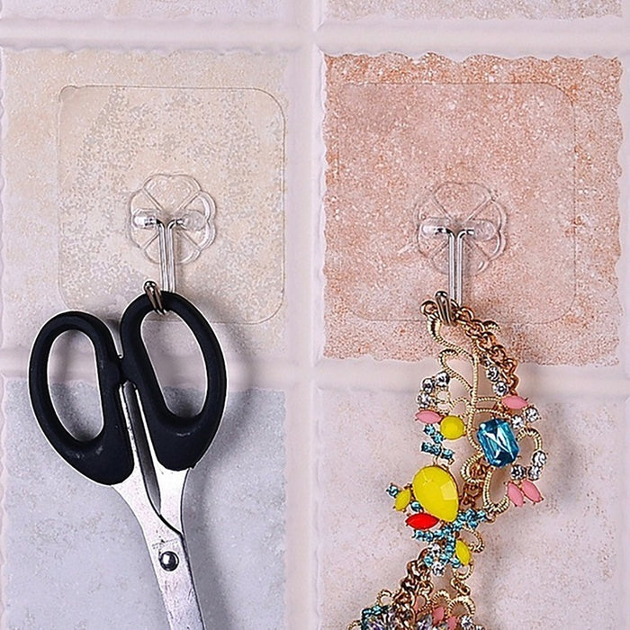 Stainless Steel Adhesive Hooks – Waterproof & Rustproof | GlimmerHome