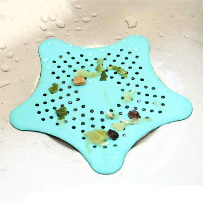 Sink Hair Catcher – Star Silicone Drain Strainer | ShineCrest